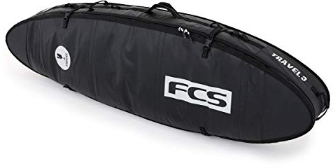 FCS Travel 3 All Purpose Surfboard Bag Black/Grey 6'7
