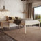 Hansales Seniorenbett 160x200 cm Triin Scandi Style mit Rollrost aus hartem FSC® Birken Massivholz - über 350 kg - Holzbett 55 cm hoch mit Kopfteil.