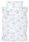 Amilian Babybettwäsche Set 100x135 cm – 2-teilig mit Kissenbezug 40x60 cm – Bettwäsche für Babybett; Kinderbett, Baumwolle – Kinderbettwäsche Jungen und Mädchen - Ballonbär