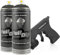 Full Dip Packung mit 2 Sprays Flüssigvinyl Sprühfolie, Geschenk, Spray-Adapter (Militär-Beige)