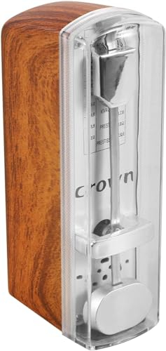 Onmancy Tragbares mechanisches Metronom, Mini-Mechanik-Metronom, mechanisches Metronom für Gitarre/Klavier/Violine, universelles Metronom für Klaviergitarre, lauter und hohe Präzision