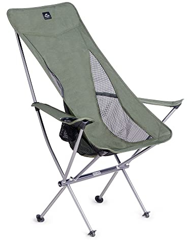 Naturehike Silla Plegable Ligera para Camping, Escalada y Picnic - Sillas de Acampada