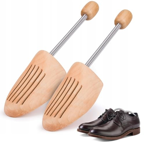 mizikuu Schuhspanner holz, Premium Holzschuhspanner Faltenschutz Knickschutz für schuhe - Schuhweiter - Schuhspanner für Damen und Herren