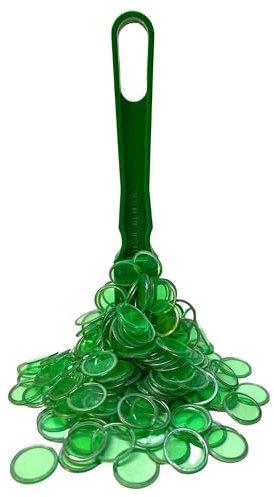 Fonyiunce Magnetische Stäbe und Bingo Chips Set Magnetstab，Homeschool Supplies Math Counters，Bingo-Chip-Set，Plastikchips