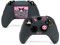 Kuitmor Silikon-Controller-Abdeckung für Xbox Series X-Controller, weiche Schutzhülle, rutschfeste Schutzhülle, kompatibel mit Xbox Wireless Controller mit 2 Daumengriffkappen – HLK (Schwarz)