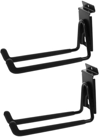 HEALEEP 2 Stück Garagenhaken Haken Kleiderbügel Wandaufbewahrungshaken Wandaufhänger Garagenwerkzeuge Garagenaufbewahrungssystem Garagenzubehör Werkzeugaufhänger Für Die