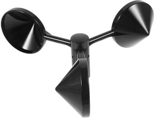 JOINPAYA Anemometro Tazze ABS Resistente per Sensore velocità Vento Cupola Leggera e Precisa per Monitoraggio Meteorologico e Ambientale Compatibile con Strumenti di Misura Vento