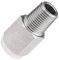 Gewindeadapter M10 x 1.0 Öldruckanzeiger Reduzieradapter passend für Temperatur Manometer Anschluss (Stecker 1/8 NPT an Buchse M10x1.0)