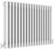 White Radiator Traditional 3 Column Radiator Horizontal Radiators Cast Iron Style 600x830mm Central Heating Interior Design