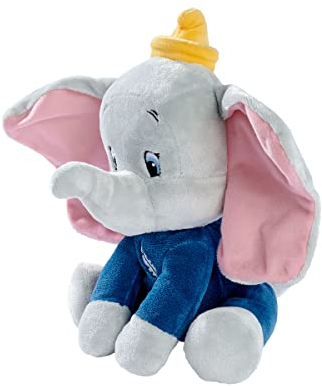 Simba 6315877670 - Disney Cheeky Romper, Dumbo, 25cm Plüschtier, Kuscheltier, für Kinder ab den ersten Lebensmonaten geeignet