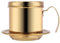 VIFERR Vietnamesischer Kaffeefilter, Kaffeemaschine Topf Edelstahl Vietnamesische Kaffeekanne Tragbare Kaffeepresse Maker für Zuhause Küche Büro