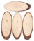 SEWOART 4 Stück Trittsteine ​​aus Holz für den Außenbereich Einzugsgeschenk holzplatten für draußen Outdoor Holzplatten Garten Trittsteine ​​im Freien Trittsteinset für den Garten