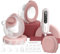 Momcozy Breast Pump V2 Pro Ultra-Lightweight, Hands-Free & Portable Wearable Pump with Upgraded Integrated DoubleFit Flange, Quiet & Leak-Proof Electric Pump, 3 Modes|9 Levels, 17/19/21/24mm