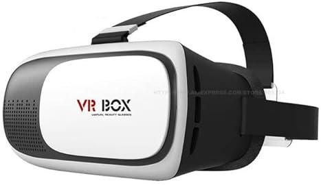 InnovTec Casque de Réalité Virtuelle Intelligent Jeux Ordinateur Détente VR Box 2.0 Version VR Virtual Lunettes 3D + Bluetooth Télécommande