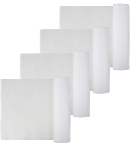 214 ALFA - Lot de 4 sous-couches d'isolation phonique en polyéthylène - 100 m² - Pour stratifié et sols en bois préfabriqués