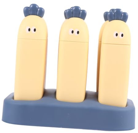 GRIRIW 1 Satz 6st Form Für Eis Am Stiel Behälter Marmor Doppelte Glasschale De Para Gelatinas Kaninchen-eisschale Eis Am Stiel Selber Machen Abs Eisstock Eisform Eiswürfelschale