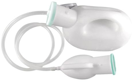Récipient pour urinoir – Bouteille d'urine portable pour homme, 2 000 ml, bouteilles d'urine jetables de voyage | Collecteur d'urine 2 en 1, bouteille urinoir pour hommes âgés, idéal pour le camping