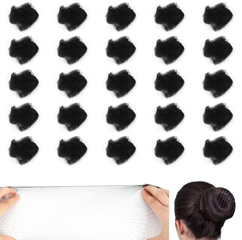 35 Pezzi Retina per Capelli Chignon - Retine per Danza e Parrucche, Per Fissare Capelli e Bambina