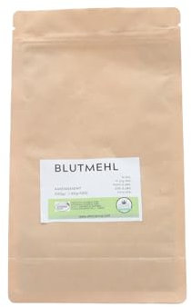 ALMICANNA: Farine de sang 200 g - Engrais organique longue durée à haute teneur en azote - Amendment im Living Soil