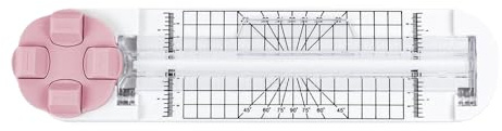 per di carta, da 4 in 1 con guida alla linea di taglio e righello laterale, taglia rotante multifunzione per scheda di scrapbook