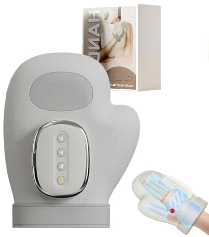 Nuvra Hand Massager, Malvay Hand Massager, 3 in 1 Cordless Relieve Arthritis, Hand Massagers with Heat and Compression, 5-Level Adjustable Pressure, Cordless & Portable Hand Massagers for Women Men