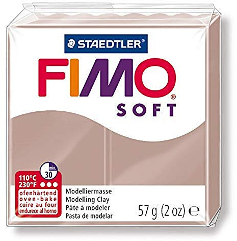 Staedtler Fimo Soft - Pain Pte À Modeler 57 G Taupe