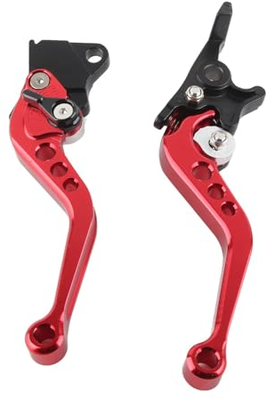 Bremsgriff - Paar 22 Mm 7/8 Kupplungs Bremsh CNC Aluminium pplungstrommel Bremshebelgriff Anwendbar Ersatz Für Motorräder TER 400 m Motorräder d Mopeds