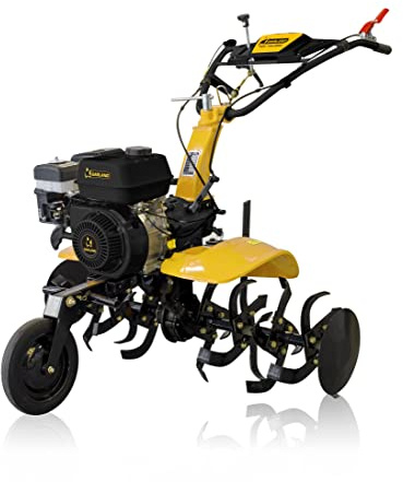 GARLAND Bull 1482 NRQG-V20 - Motoazada Gasolina 4T OHV 223 CC, 117 cm de Trabajo, 8 Fresas, Ruedas neumáticas, 2+1 velocidades, Embrague multidisco