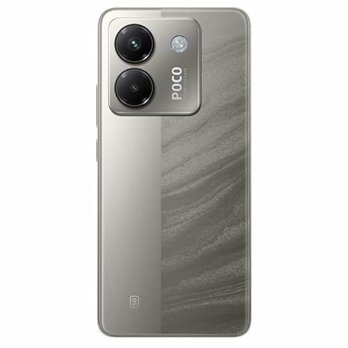 XIAOMI POCO M7 Pro 5G Smartphone, 8+256Go, Appareil Photo Principal 50MP avec OIS, Batterie 5110 mAh (Types), IP64, fonctionnalités A,sans Chargeur (Silver, 8+256G)