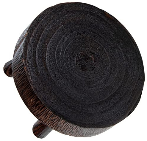 TOYANDONA Support Bois Pour Pots De Fleurs Étagère Ronde Bois Pour Plantes Succulentes Et Décoration De Balcon Ou Jardin