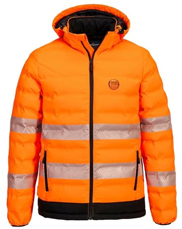 Beheizte Jacke, reflektierendes Band HiVisTex Pro, gepolstert PORTWEST S548