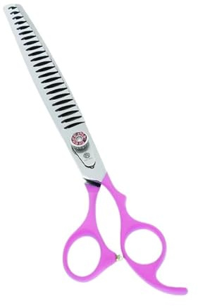 Tijeras Peluqueria Tijeras de entresacar 8 pulgadas for recortar el cabello, herramienta belleza y cuidado personal(Color 3)