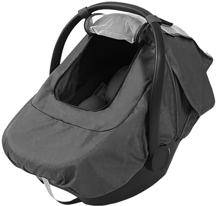 Babby - Copertura per passeggino per bambini, copertura isolata per navicella portatile, protezione calda contro gli insetti | Rete traspirante e design con cerniera per passeggiate invernali