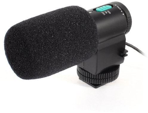 NA DSLR Camcorder Mic-109 Microphone stéréo directionnel avec Sac de Transport