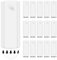16 Pieces Large Universal Frame Hanger, Command Picture Hanging Hooks Heavy Duty Damage Free Picture Hanging Hooks No Nails Picture Hook with 16 Pieces Picture Hanging Strips for Bathroom Living Room