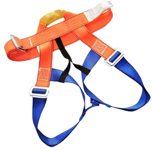 Cablatura da arrampicata maschile - Cintura di sicurezza alpinista duratura per lavoro e avventura | Imbracatura regolabile comoda per impieghi pesanti per arrampicata su roccia, discesa, costruzione,