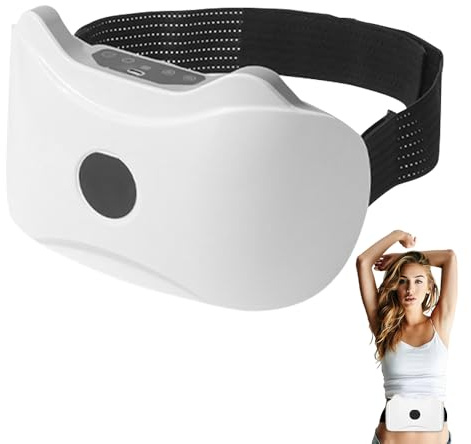 Máquina Reductora De Grasa Abdominal, Masajeador abdominal inalámbrico eléctrico, Cinturón Vibratorio Inalámbrico, para Waist Trainer, Relajación en Oficina, Hogar y Postparto