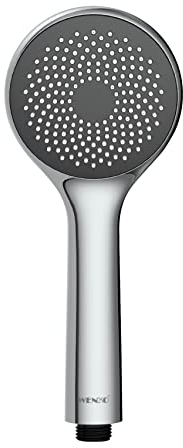 WENKO Duschkopf Watersaving, Grau, 0 x 9.5 x 9.5 cm