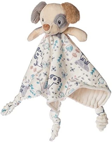 Mary Meyer Stuffed Animal Lovey Security Blanket, 13 x 13-Inches, Sparky Puppy