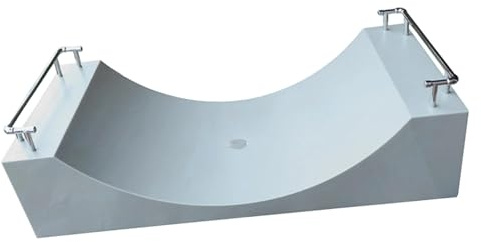 Colcolo Rampe d'entraînement pour mini-skateboard à doigts - Jeu de skate interactif multifonctionnel et robuste - Accessoires de coordination main-œil
