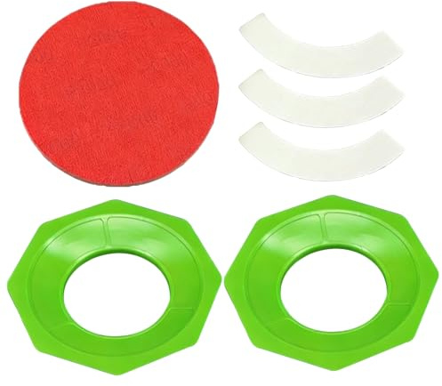 Bowling Ball Sanding Pads - 2 Pieces Precision Ergonomic Tool, Maintenance Holder, Bowling Ball Accessory | Men Women Boys Girls for Men Women Girls