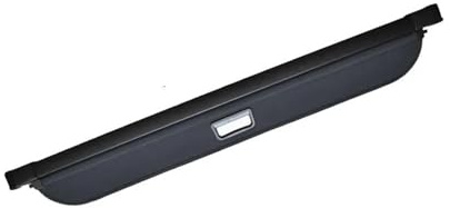 SAASD Auto Laderaumabdeckung Kofferraumabdeckung für Mercedes Für Benz R-Klasse W251 350 300 2006–2013 Gepäckraumvorhang Sichtschutz einziehbar(Schwarz)