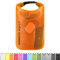Nordlight Dry Bag 2L Wasserdichter Beutel - (Orange) Wasserdichter Packsack Mit Roll Top Verschluss Und Schultergurt | Schwimmen, Baden, Strand, Kanu, Stand Up Paddling, Tauchen