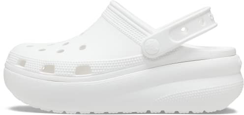 Crocs Unisex Kids Classic Cutie K Clog, White, 4 UK