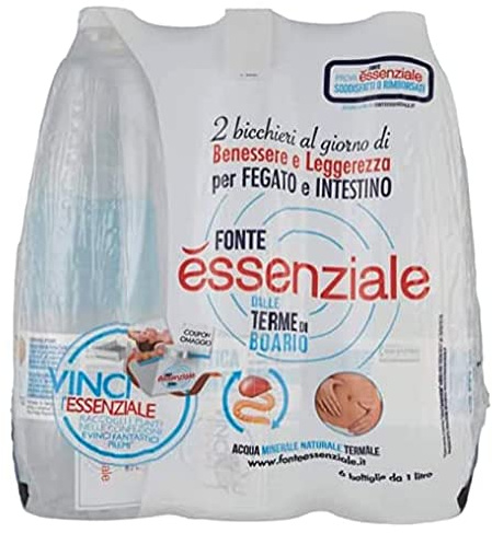 Essenziale Eau naturelle, 36 bouteilles x 1 L