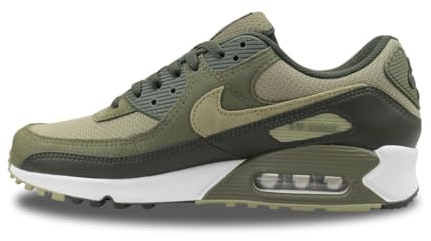 NIKE Herren AIR MAX 90 Sneaker, NEUTRAL Olive/NEUTRAL Olive-MEDIUM, 43 EU