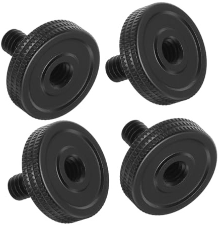 FONDOTIN 4 pezzi Viti per Staffa Fotocamera Viti Montaggio Rapido per Treppiede e Accessori Fotografici