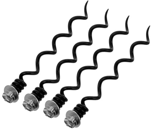 SHINEOFI 4 Pièces Spirale Métallique de Rechange pour Ouvre-Bouteille Embouts Spiralés Compatibles Tire-Bouchon Kit Accessoires Vin Pratique pour Réparation et Remplacement Rapide
