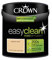 2.5L CROWN Easy Clean MATT Emulsion Multi Surface Paint That can be Used on Walls, Ceilings, Wood and Metal. Stain & Scrub Resistant Formula – Egyptian Sand