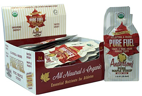 Anderson's Maple Syrup Inc., Pure Fuel Athletic Fuel, Maple, 24 Fl Oz,24 Count(Pack of 1)